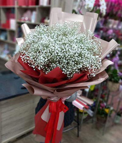 Букет цветов из: Гипсофила в Симе