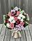 Букет цветов из: Альстромерии, Гвоздики, Розы и Хризантемы в Симе