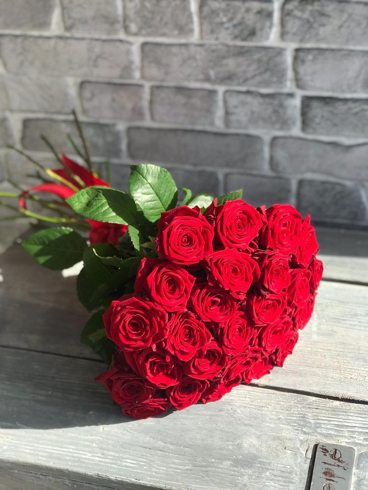 Букет Красные розы Фридом в Симе