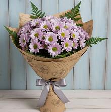 Букет цветов из:  Хризантемы #REPLACE_PRED# Симе