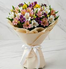 Букет цветов из:  Альстромерии в Симе