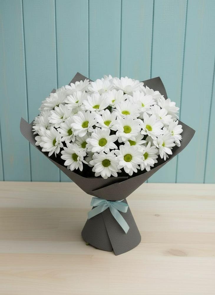 Букет цветов из: Хризантемы в Симе