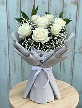 Букет цветов из:  Розы в Симе