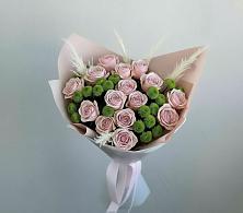 Букет цветов из:  Розы и Хризантемы #REPLACE_PRED# Симе