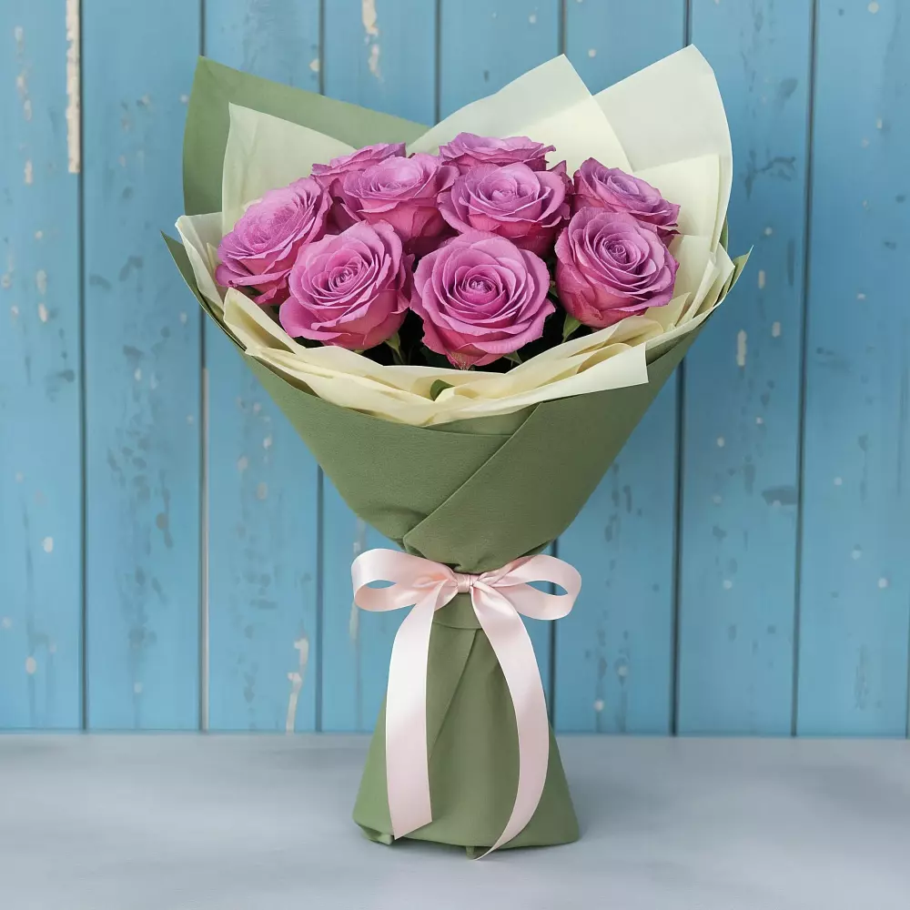 Букет Розы Фёрст Леди в Симе