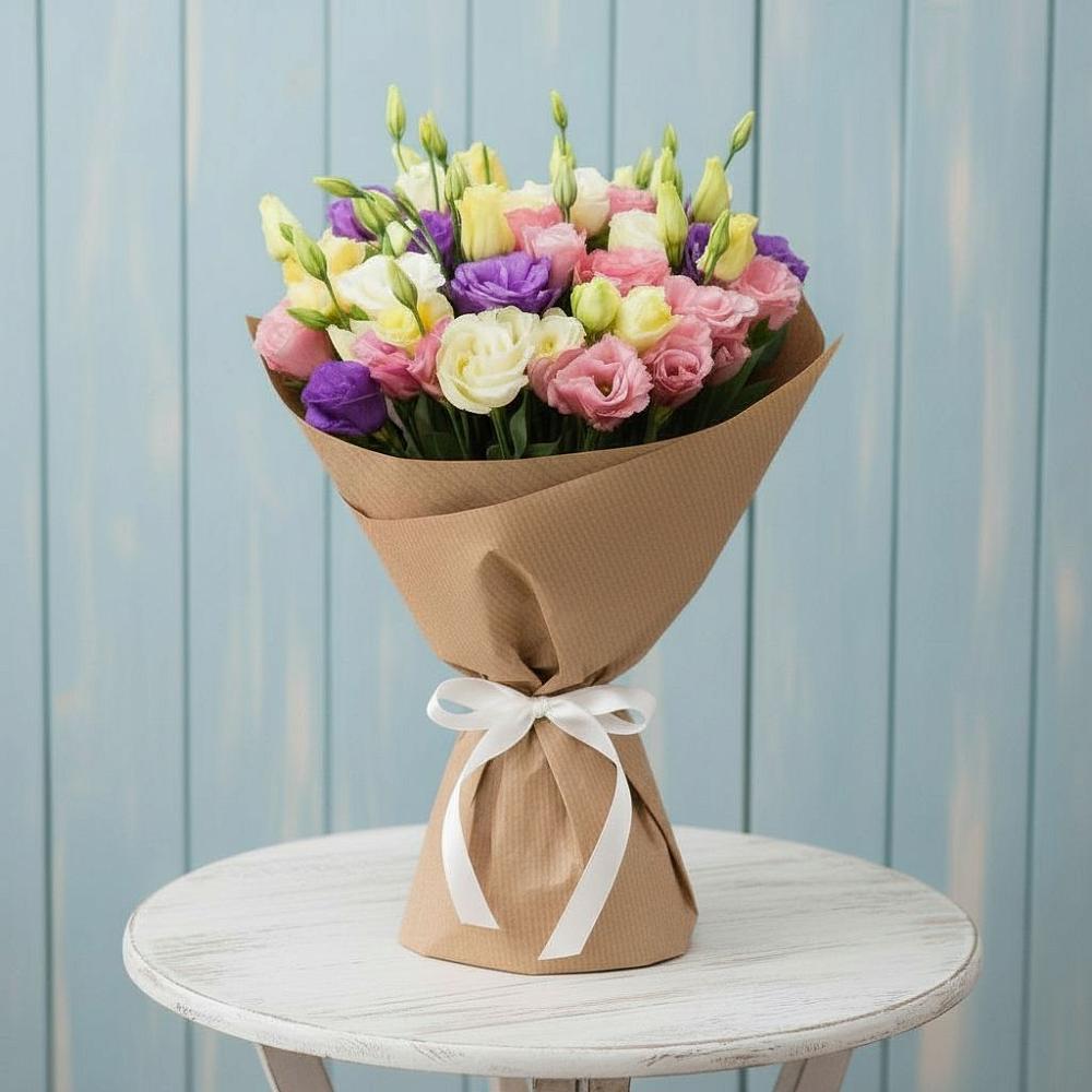 Букет цветов из: Лизиантусы в Симе