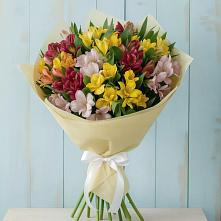 Букет цветов из:  Альстромерии в Симе