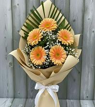 Букет цветов из:  Герберы #REPLACE_PRED# Симе