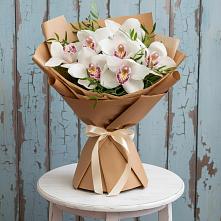 Букет цветов из:  Орхидеи и Розы #REPLACE_PRED# Симе